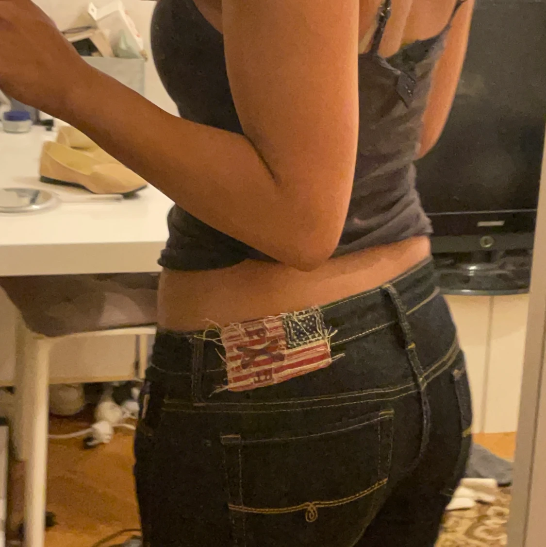 Låg midjade jeans - 90