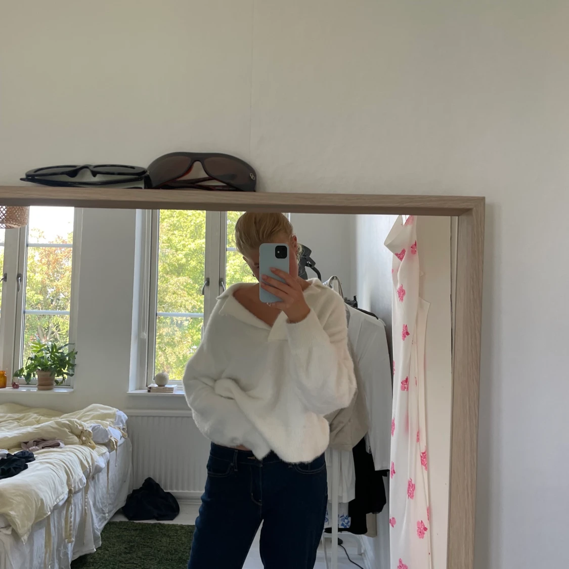 Mysig stickad tröja - 91