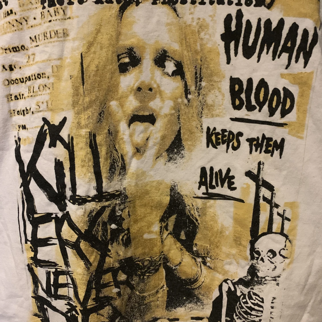 Killers never die trekvarts tröja - 91