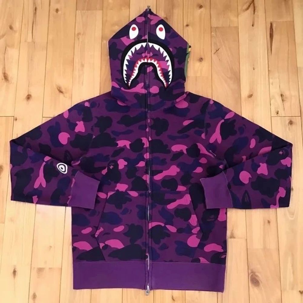 Bape hoodie lila hotsell