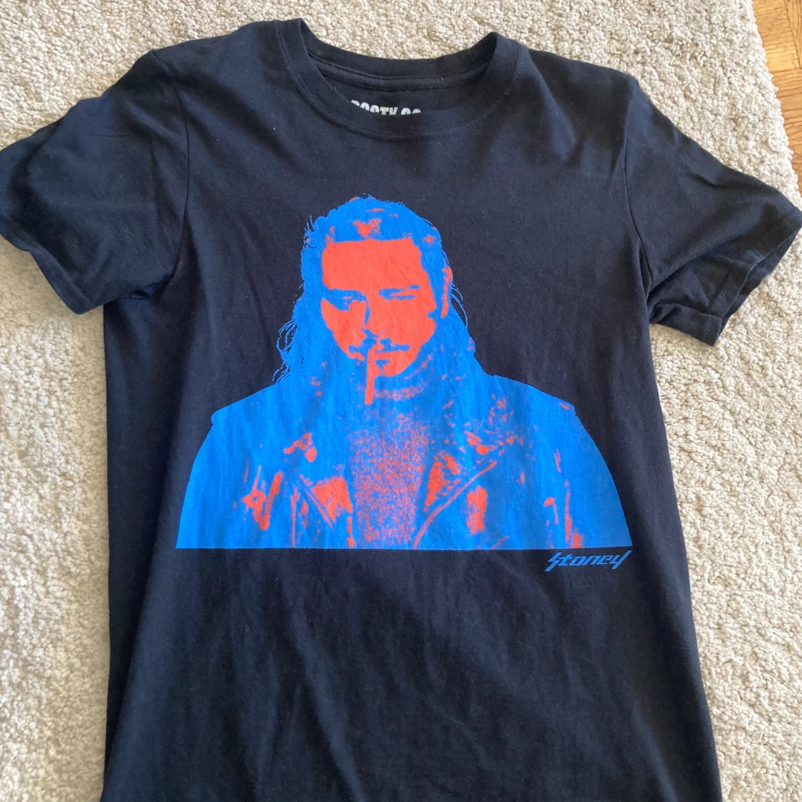 Svart Post malone tröja 