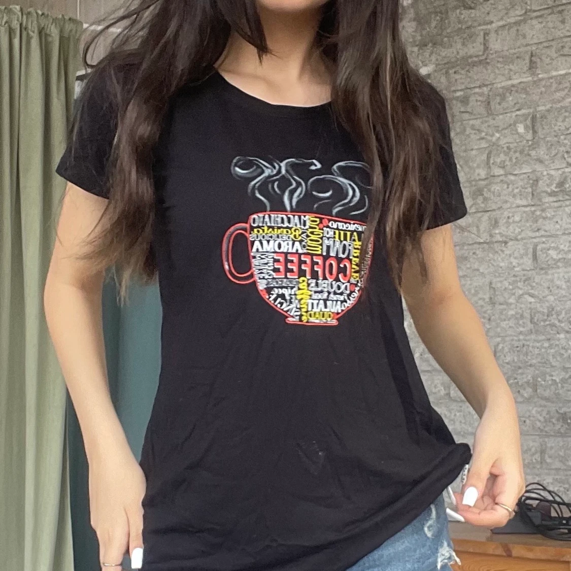 Coffee black tshirt - 90