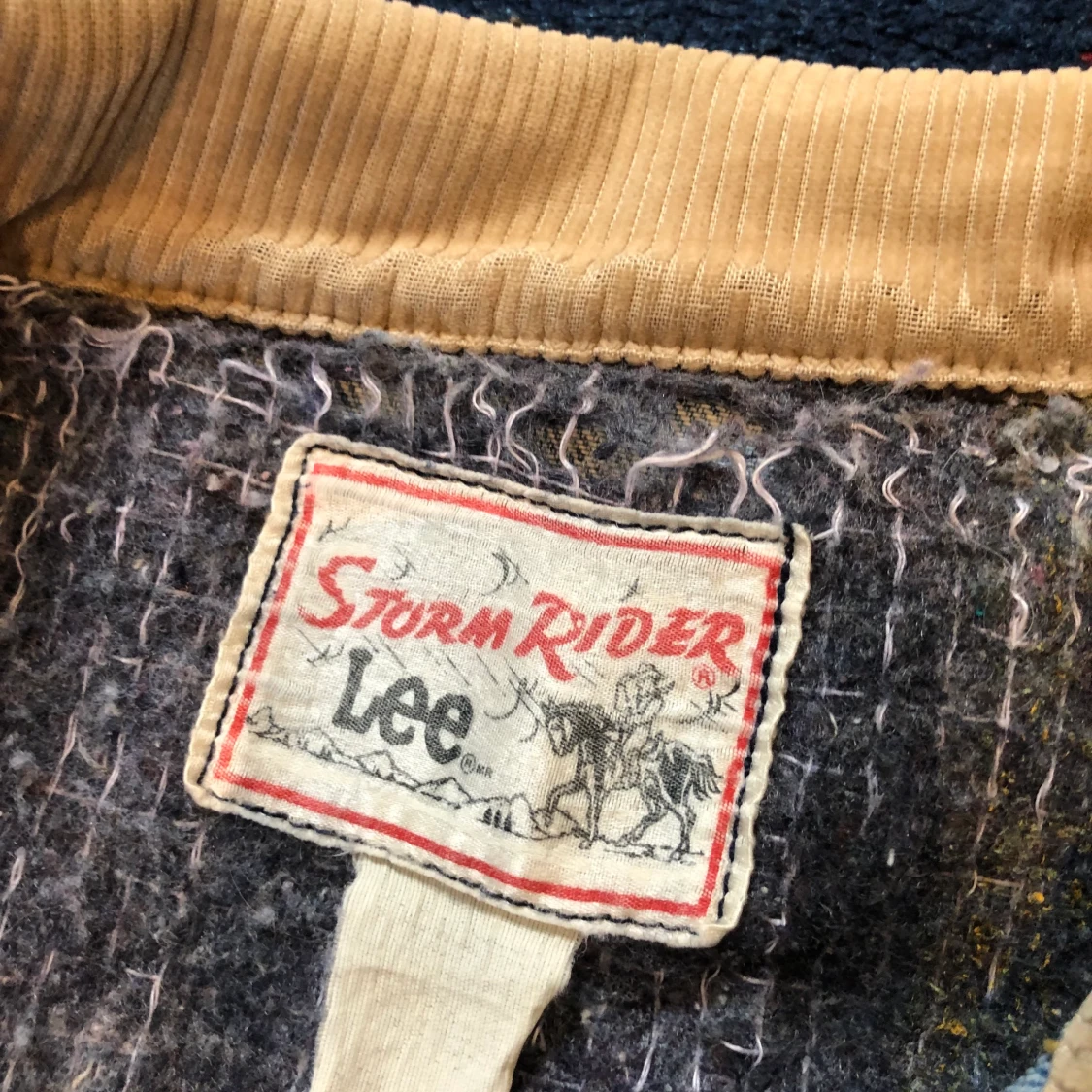 Vintage Lee Storm Rider denimjacka - 90