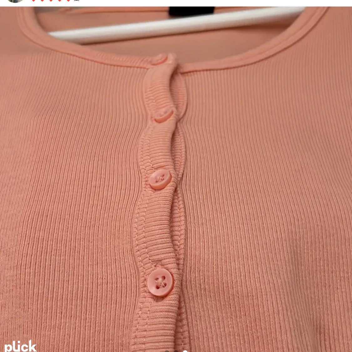 Peach färgad topp🍑 - 91