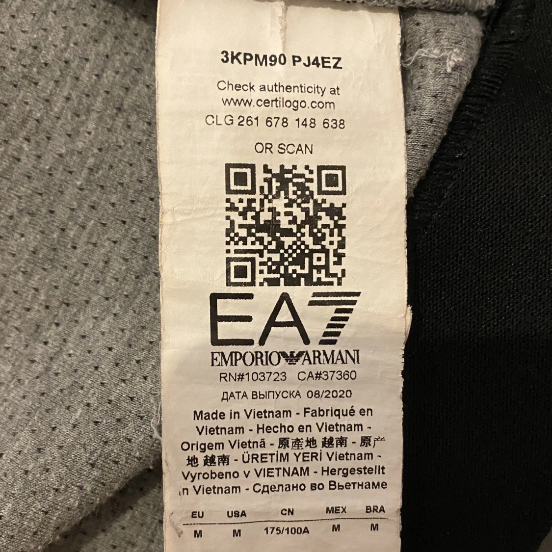 EA7 zip - 91