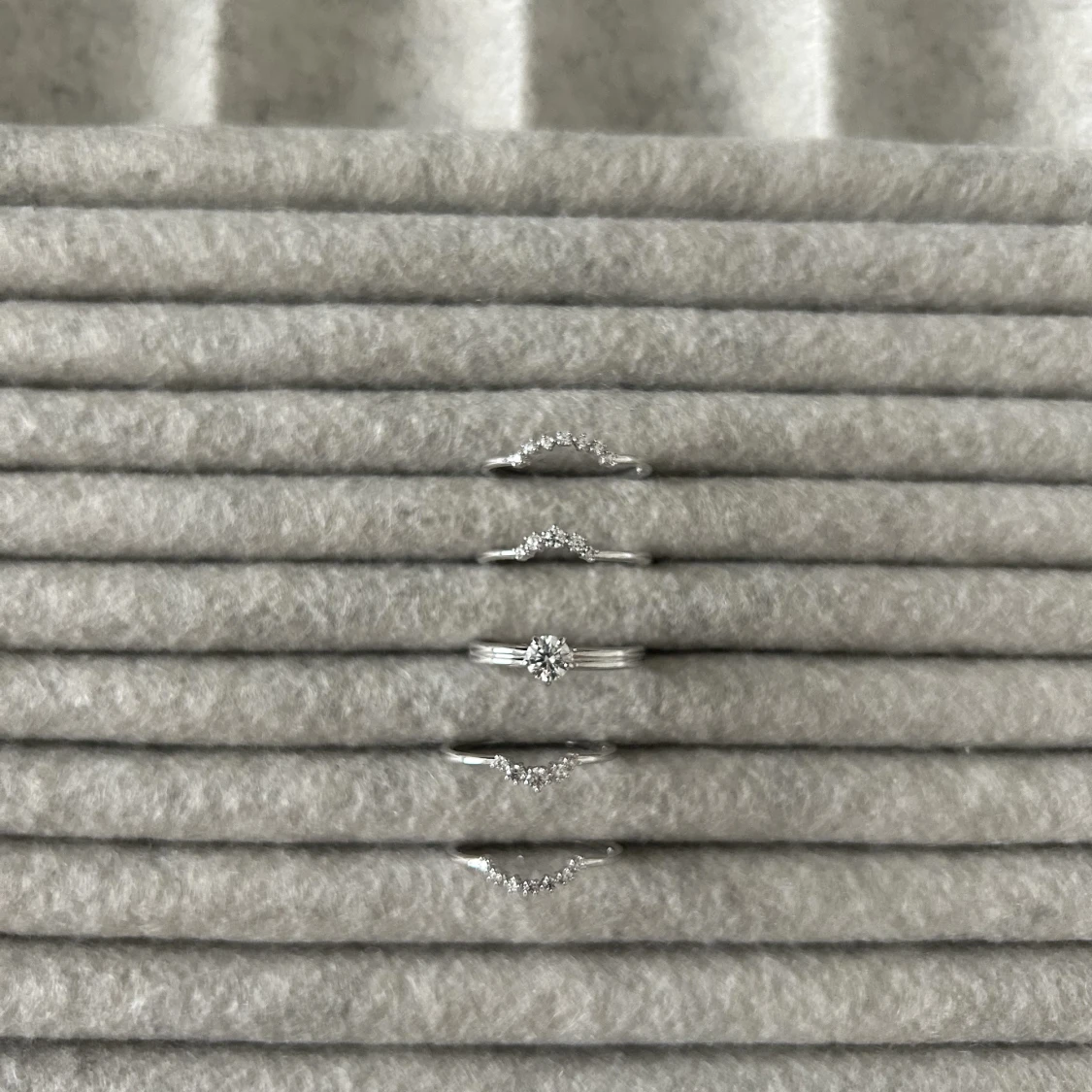 Silver ring med Sten 