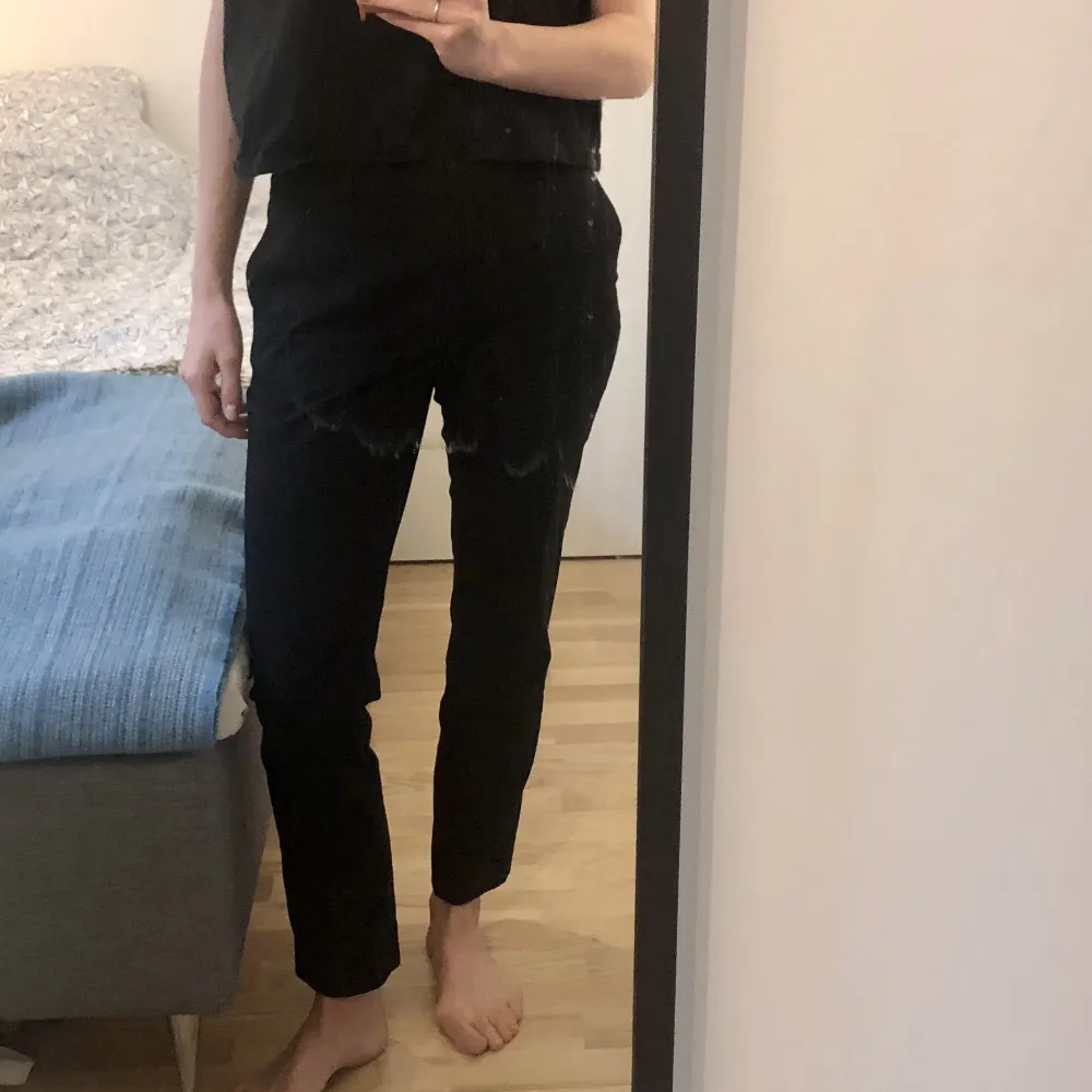 Svarta kostymbyxor från Hm 👀 Bra skick!. Jeans & Byxor.