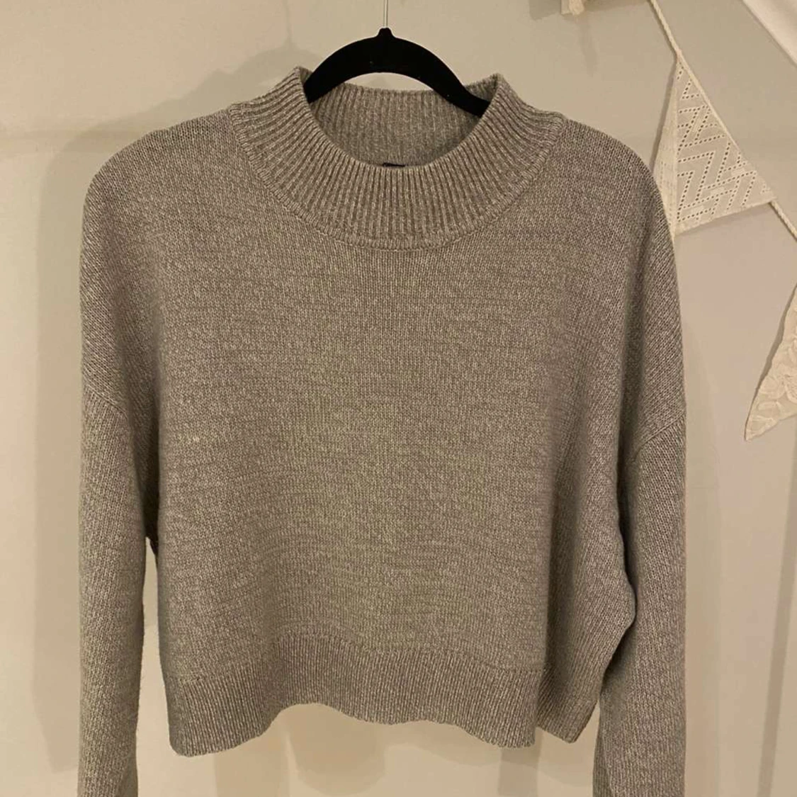 Stickad tröja från hm stl m