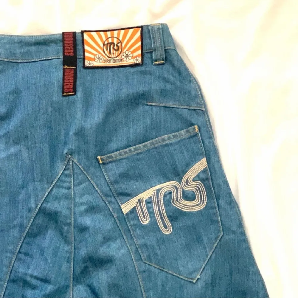 Snygga TRS jeans/byxor som aldrig är använda💞 bra skick . Jeans & Byxor.