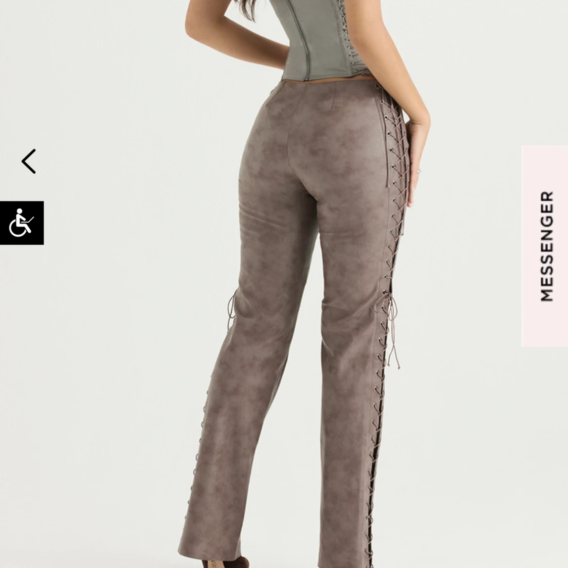 Snörade byxor  - 91