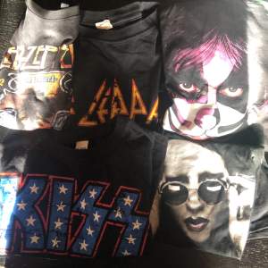 - Led Zeppelin  - Def Leppard - Kiss - Marilyn Manson