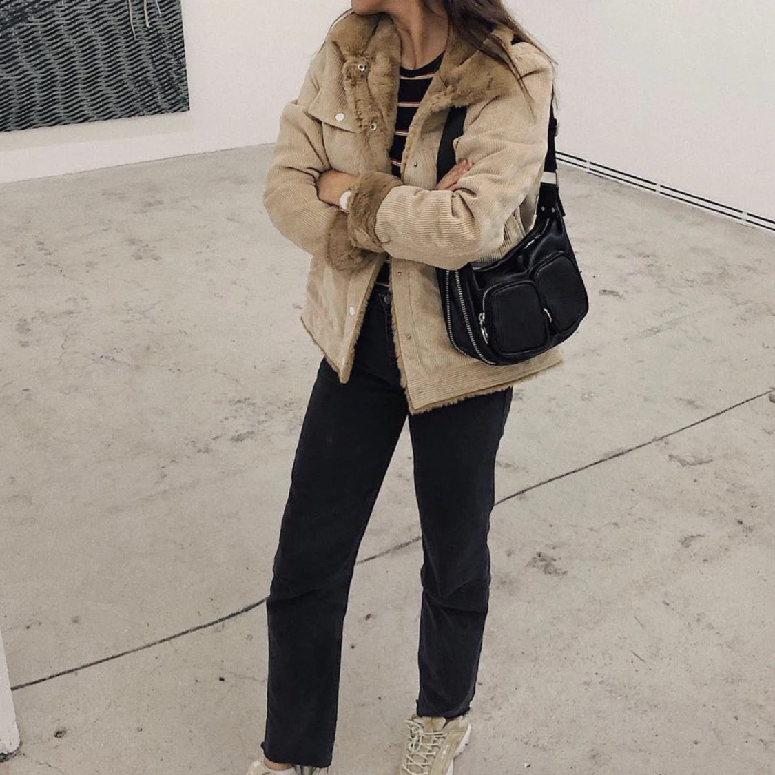 Teddyjacka storlek M  - 90