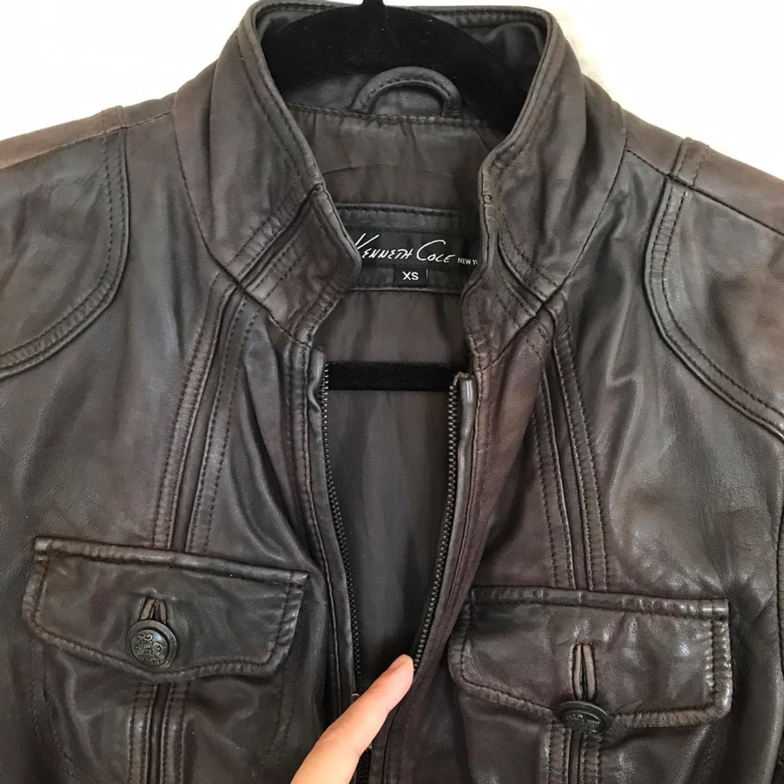 Vintage Kenneth Cole Leather Jacket - 90