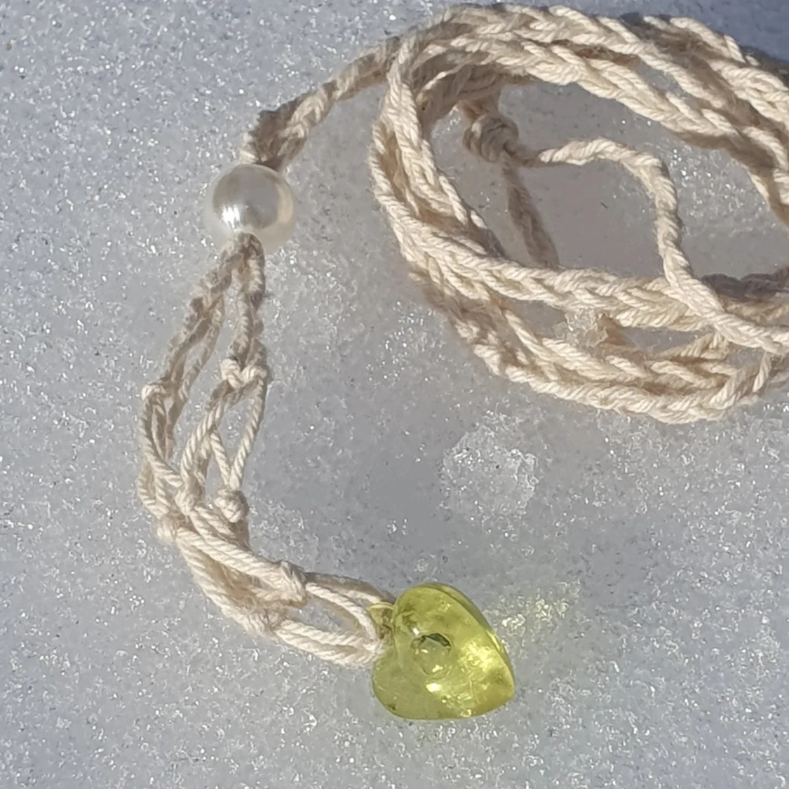 Kristall halsband  - 90