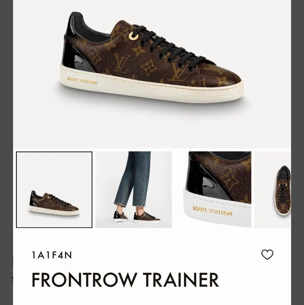 Louis Vuitton skor, använd ett par fåtal gånger, mycket bra skick, inga skador. Strl 37. Kvitto, kartong, påsar osv Medföljer! . Skor.