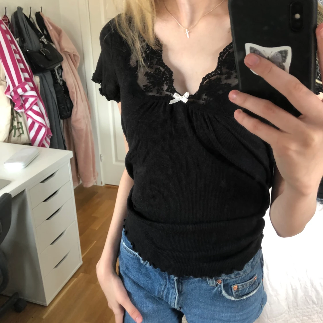 Odd molly tröja med rosett