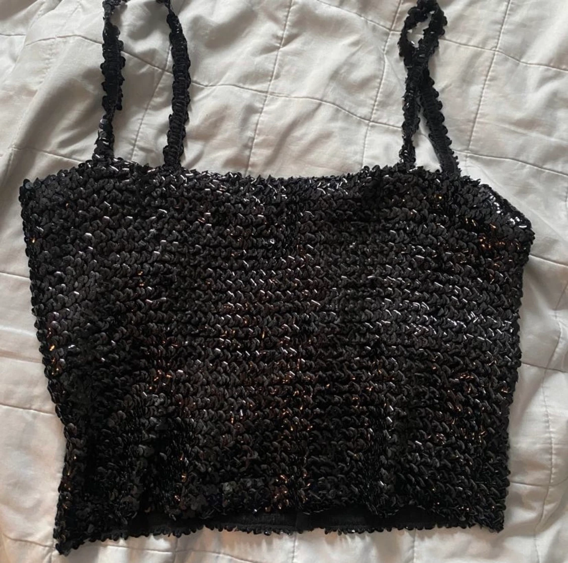 Glittrig festtopp - 90