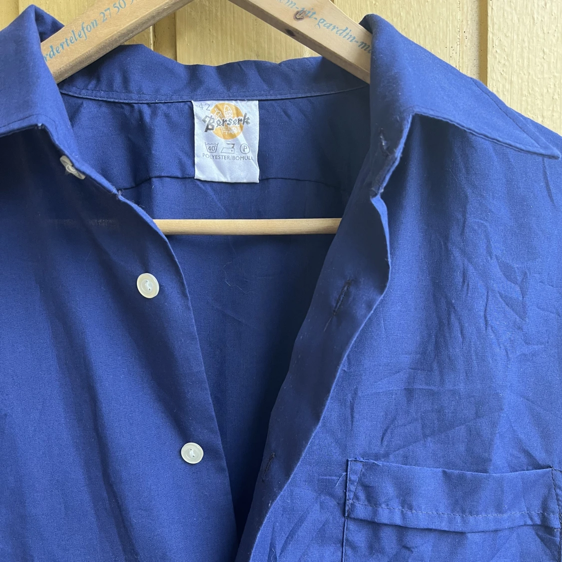 Blå skjorta - 90