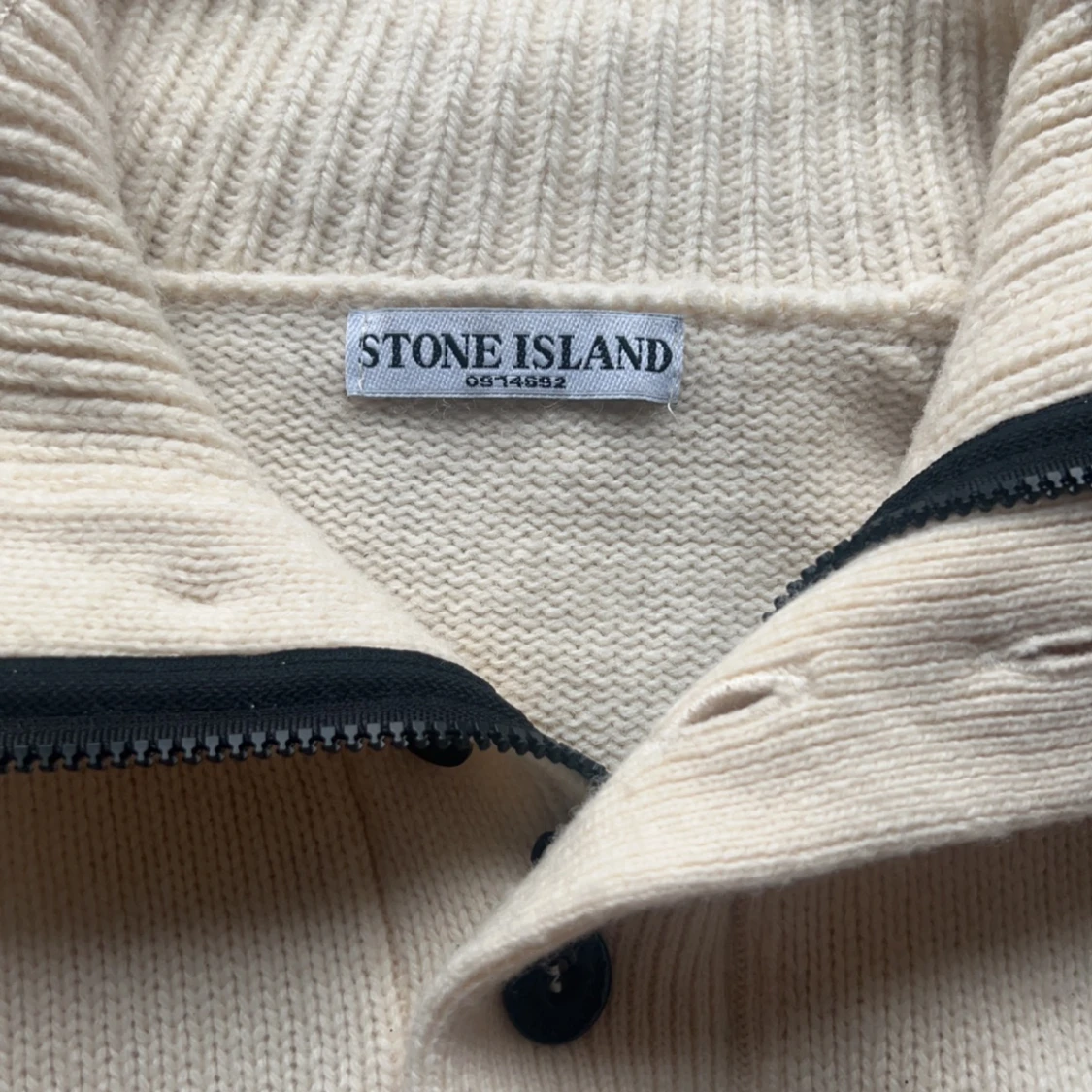 Stone Island Stickad ulltröja - 91