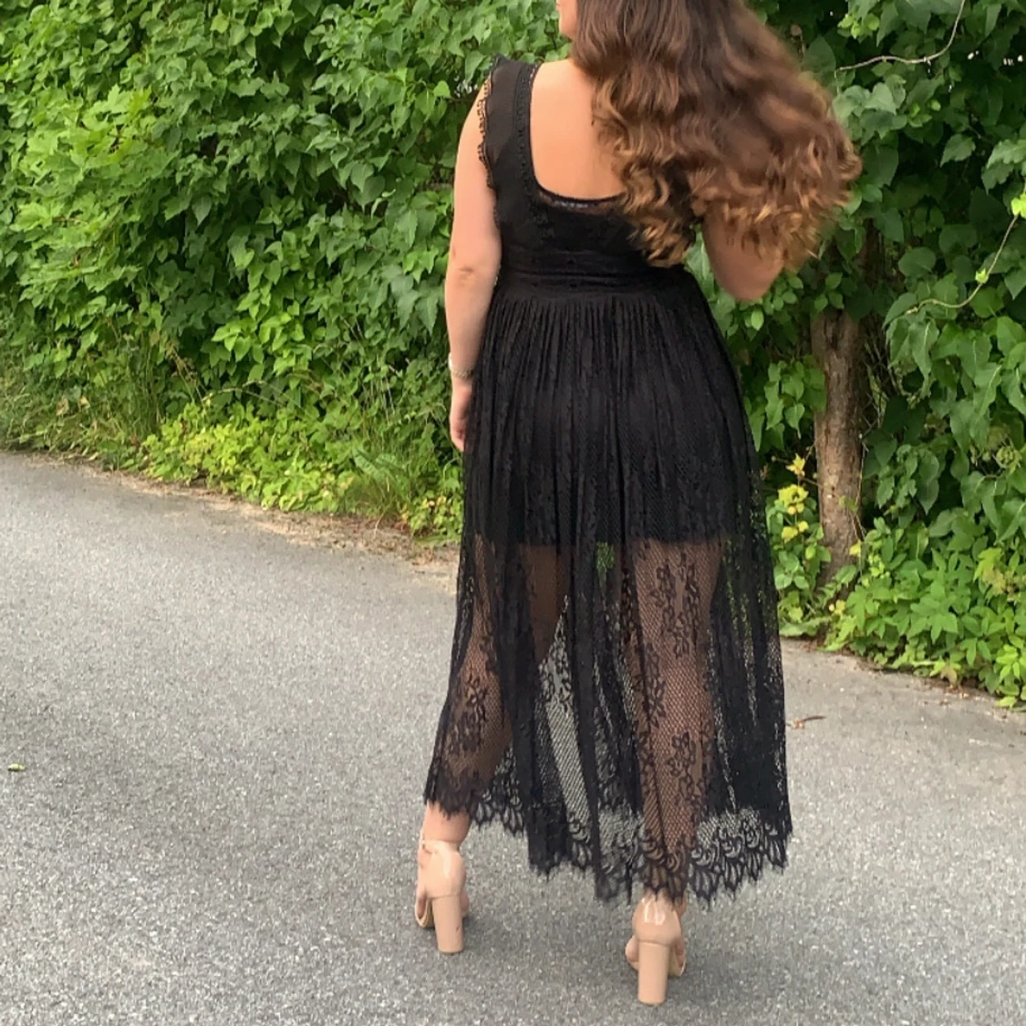 Svart sommarklänning - 91