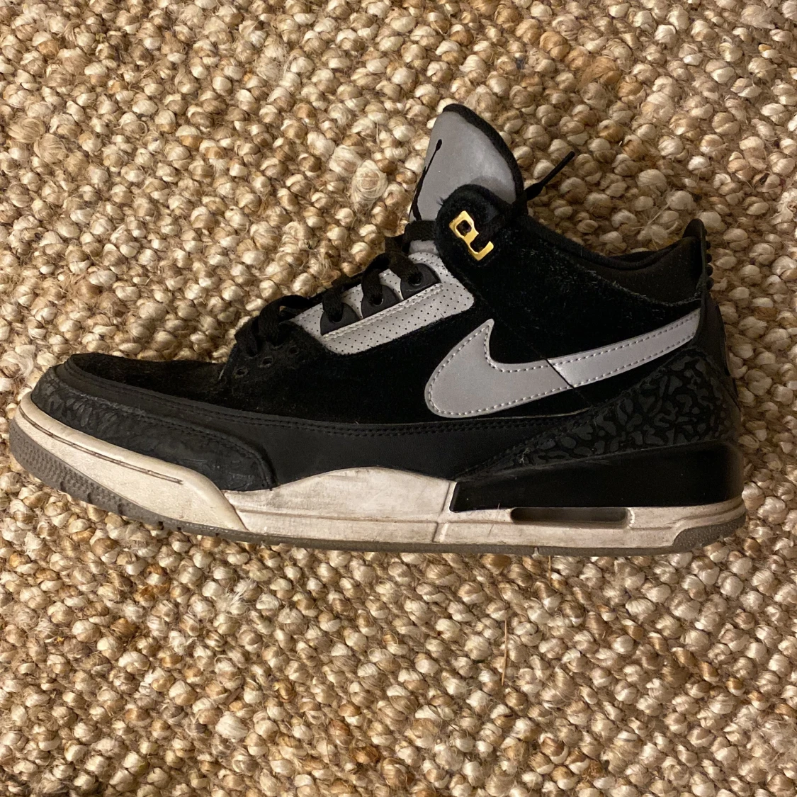 Jordan 3 black cement tinker