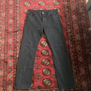 Vintage Levis 501 svarta jeans - Levis 501 34/34