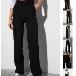 Kostym byxor  - Säljer nu mina ursnygga svarta kostymbyxor från madlady. Säljs pga att de inte kommer till användning och använda ett fåtal ggr 💕