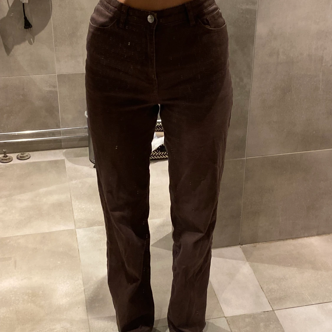 Bruna byxor  - 90