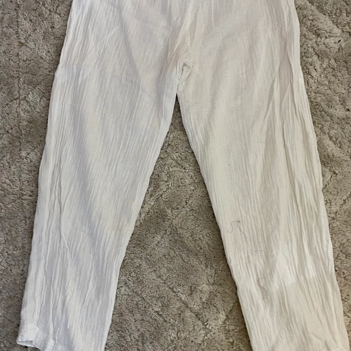 ASOS - vita linnebyxor  - 90