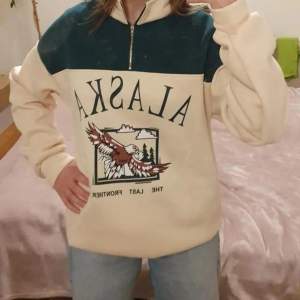 Alaska hoodie I bra skick passar bra till både mig och min kille har i storlek S M L 