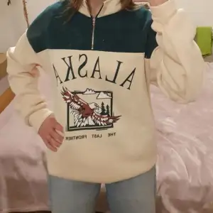 Alaska hoodie I bra skick passar bra till både mig och min kille har i storlek S M L 