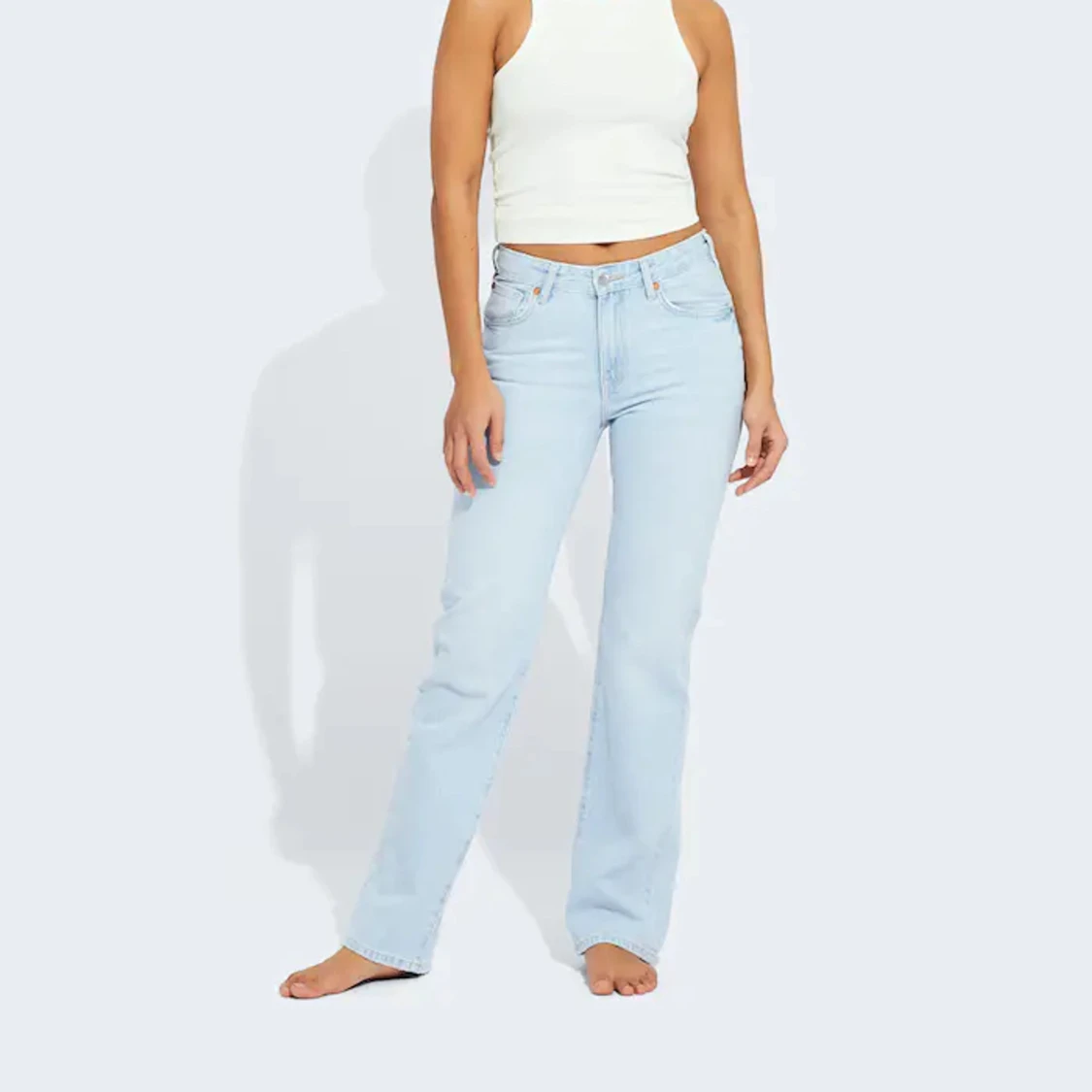 Bikbok lågmidjade jeans 