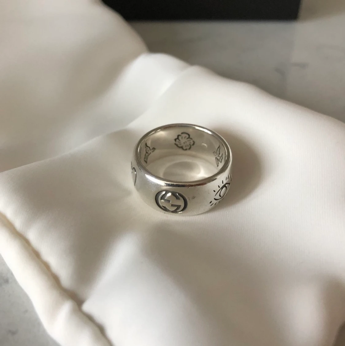 Gucci Icon ring, silver - 90