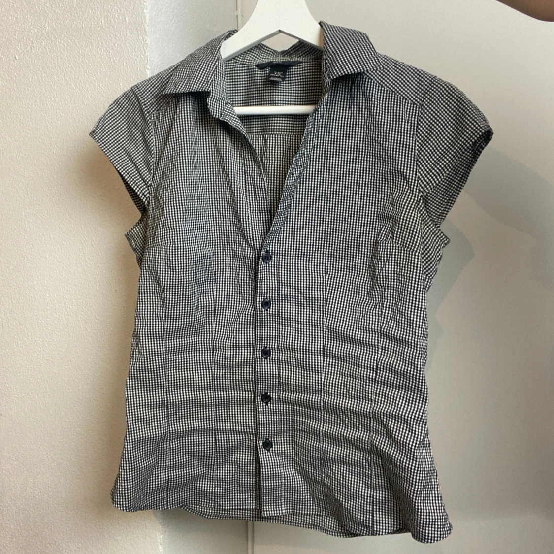 Rutig skjorta / blus - 90