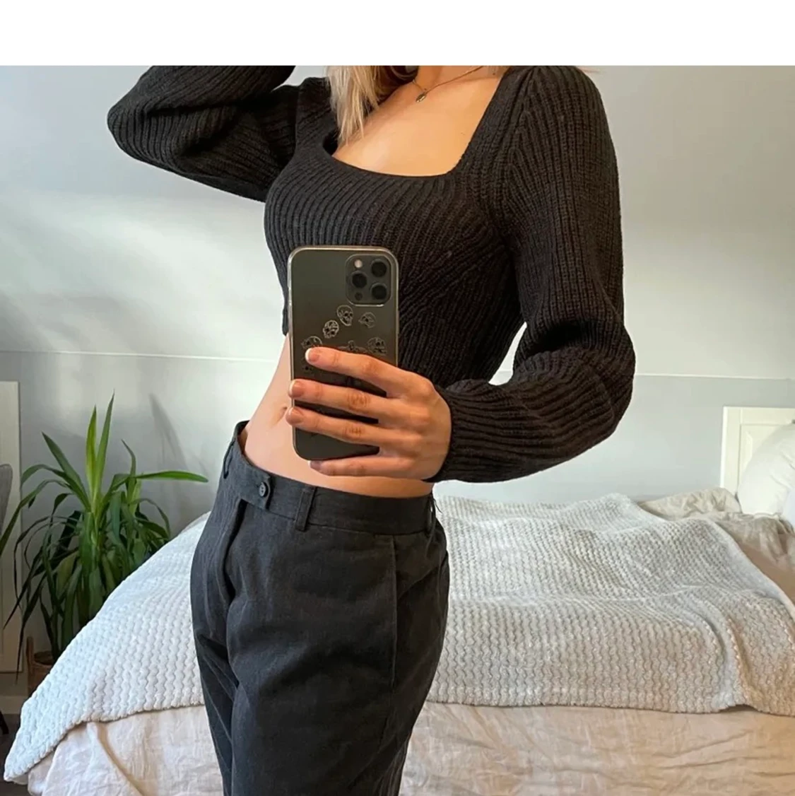 Stickad Zara tröja  - 90