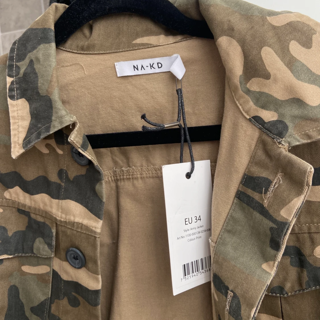 Militär jacka  - 90