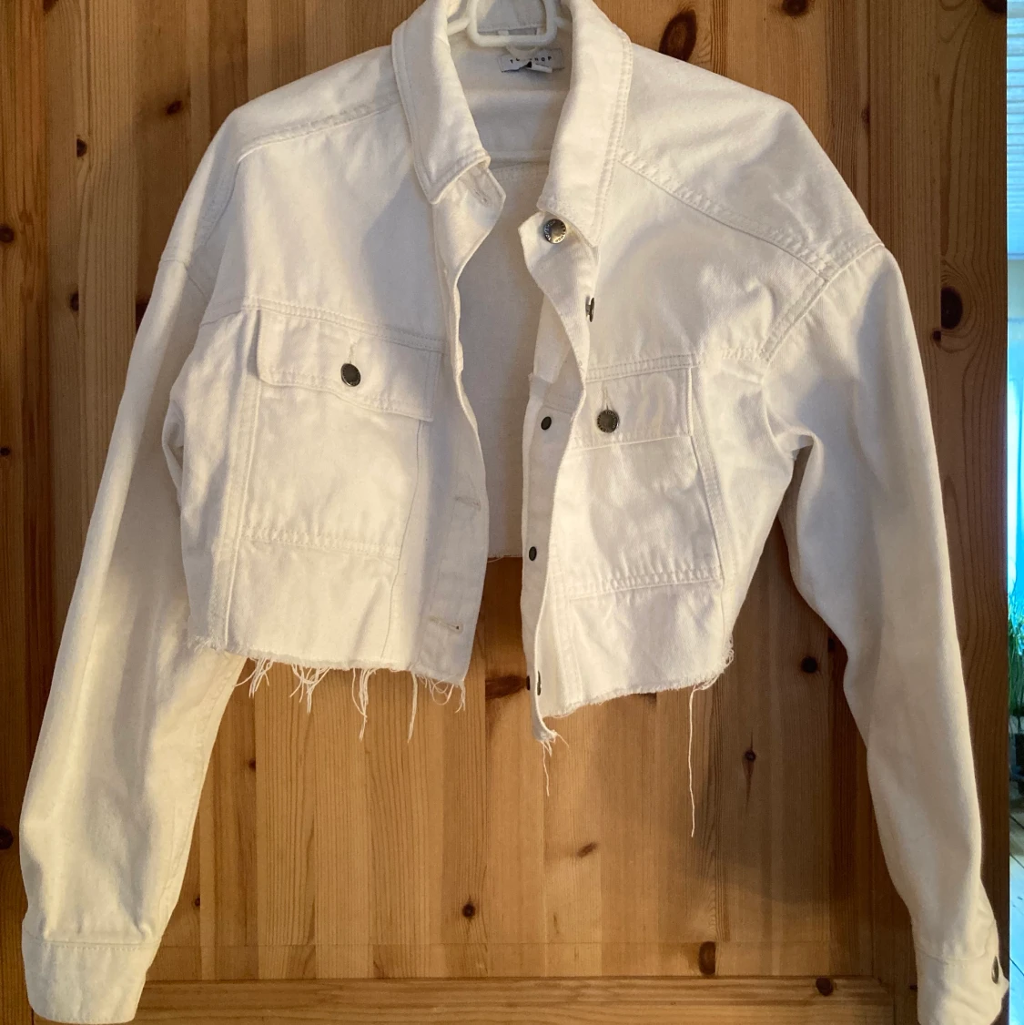 Oversized croppad jacka - 90