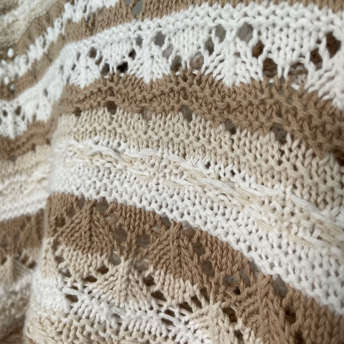 Stickat linne storlek: xs - 90