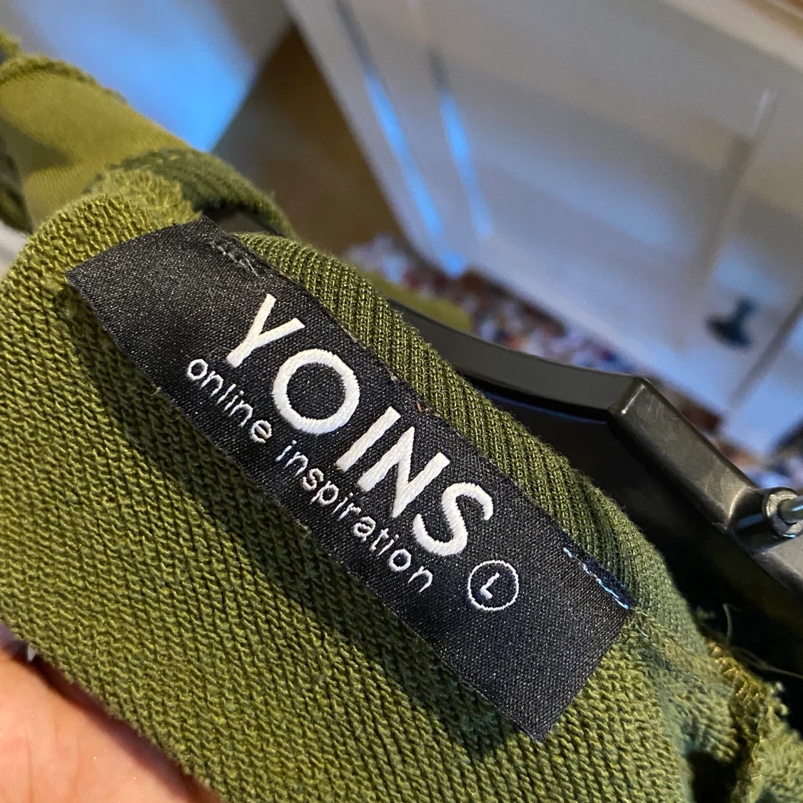 Långärmad grön tröja  - 91