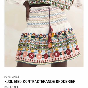 Zara kjol - Intressekoll på denna fina kjol från zara! Har bara använt den 1 gång, den är i storlek s. Nypris 399!