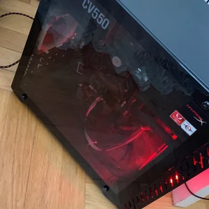 Gaming dator - Jag har byggd den för några månader sen och den funkar perfekt. Säljes eftersom jag inte har tid att spela länge.  Specs:  16 gb ram 1500 hdd + 500ssd 1050ti  Amd athlon 3000g  