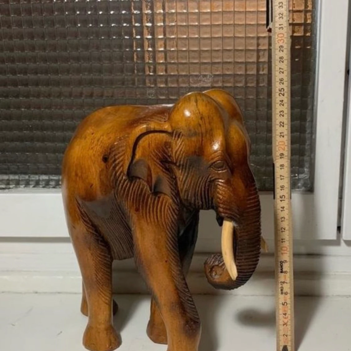 Fina prydnads elefanter 