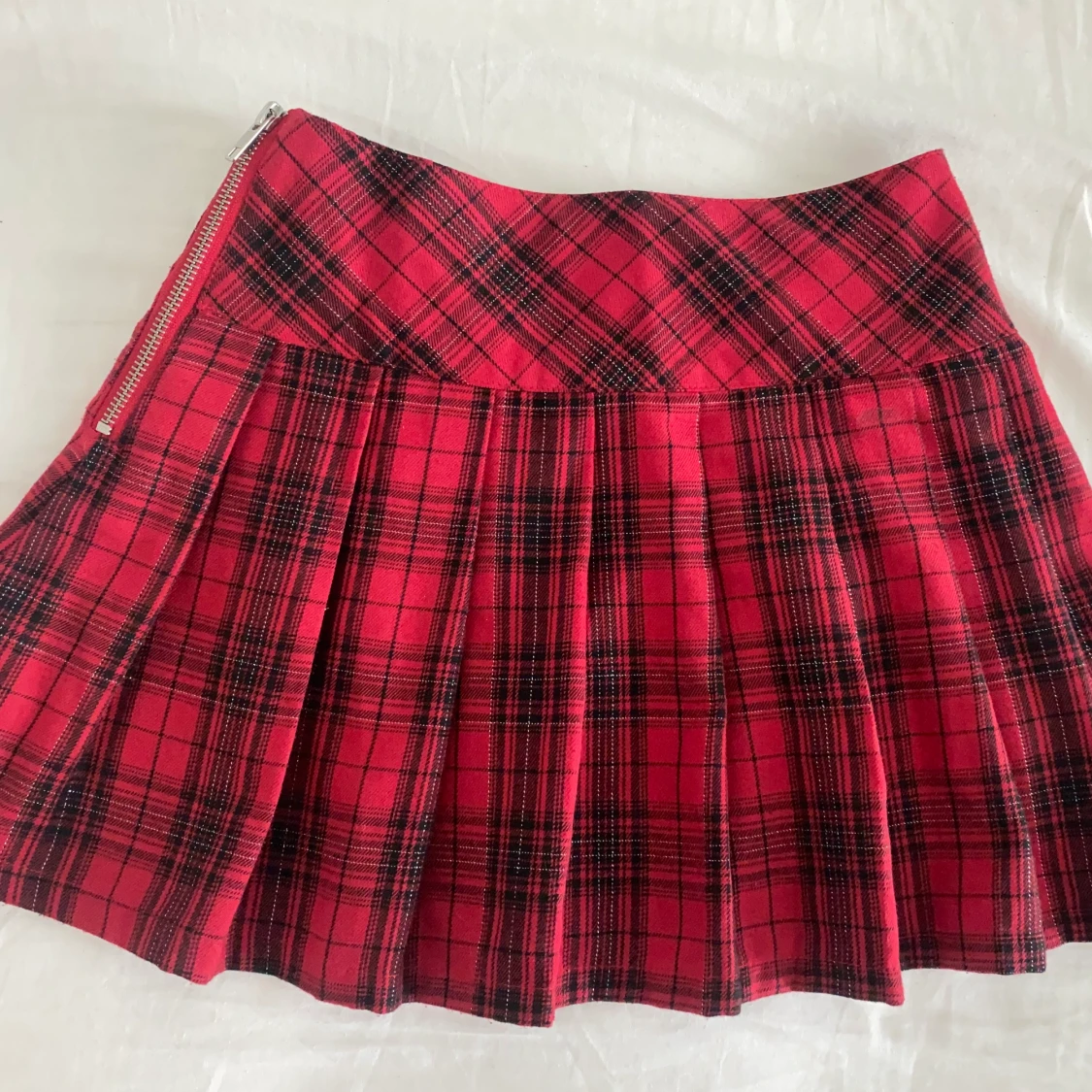 Super söt rutig tenniskjol - 90