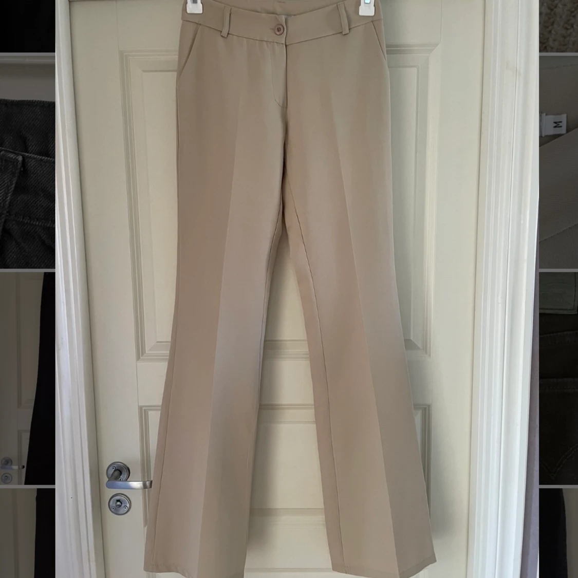 Lågmidjade kostymbyxor