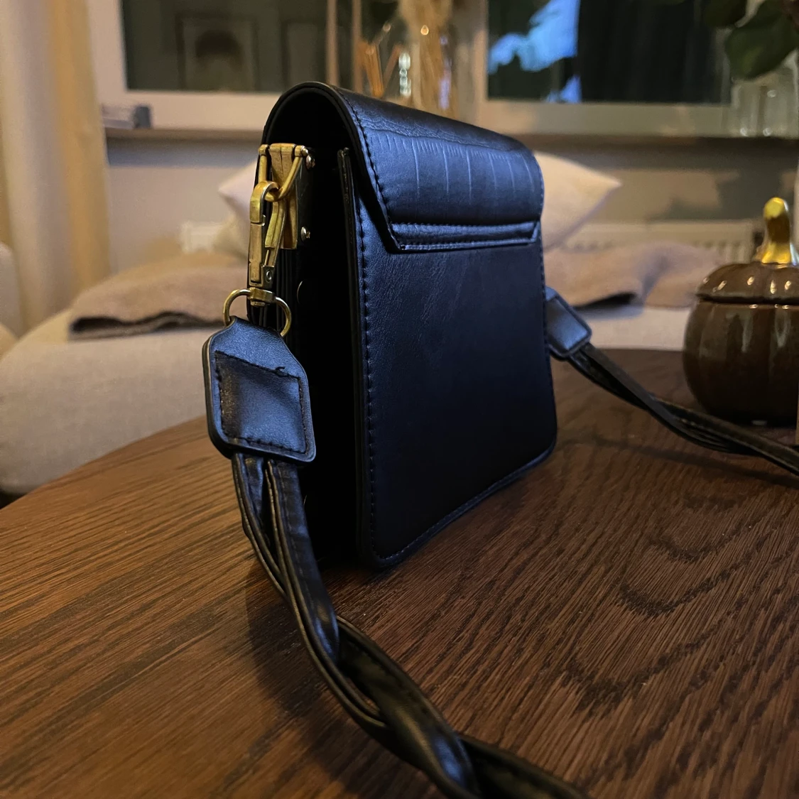 Svart axelväska - 91