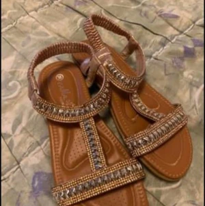 Sandaler - Sandaler med glitter 