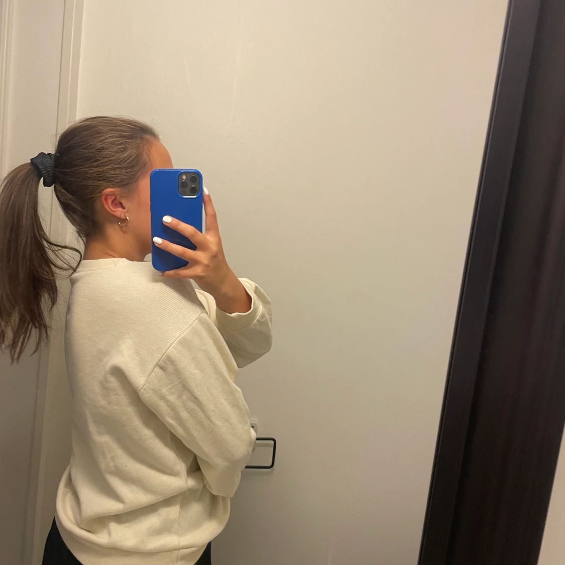 sweatshirt med tryck - 90