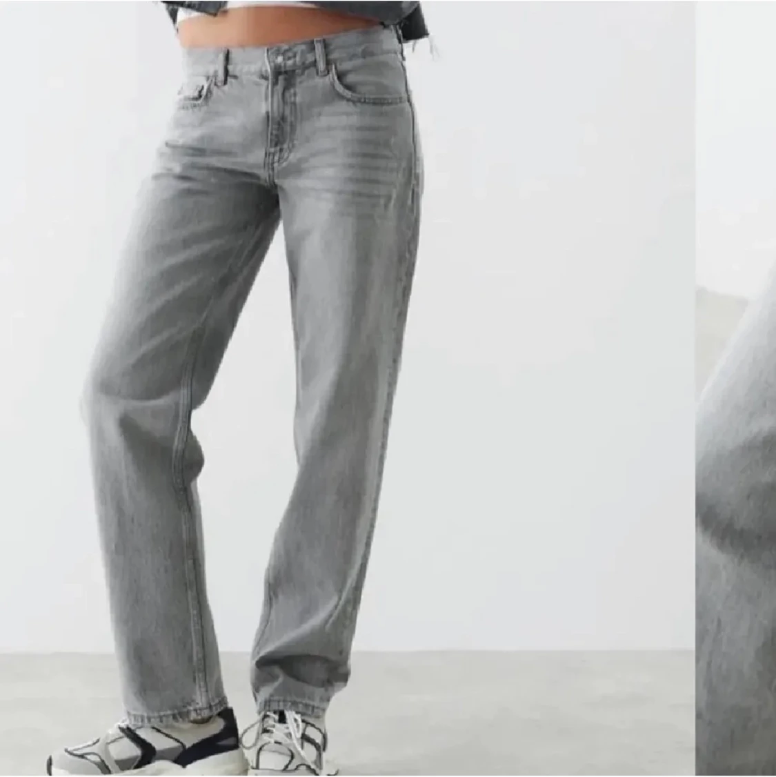 Grå jeans  - 91