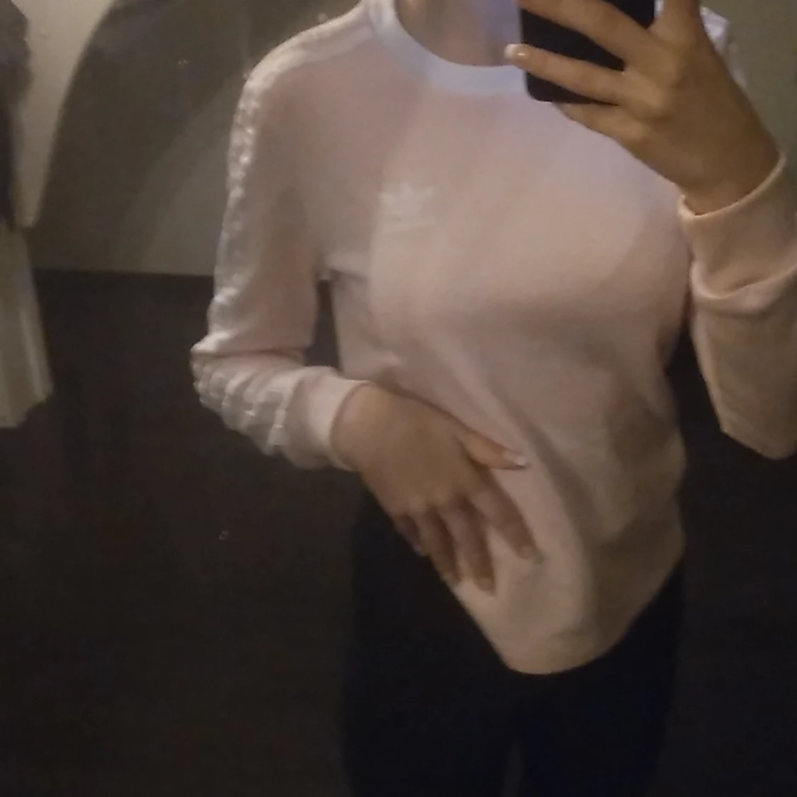 Fin rosa topp adidas 