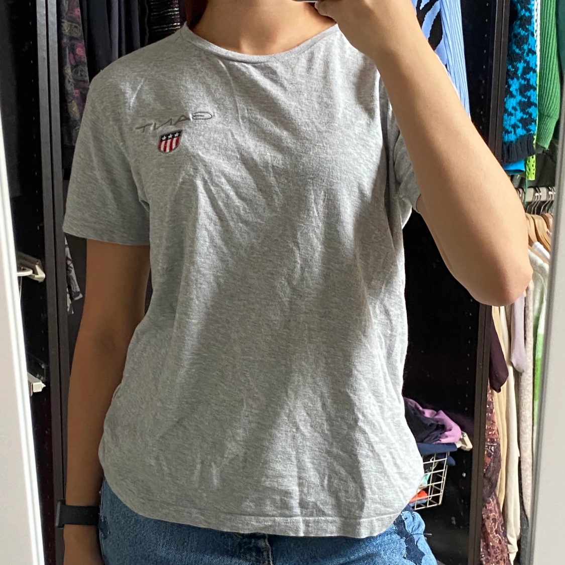 Grå gant tshirt - 90